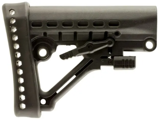 Ar Heavy Duty Commercial Buttstock Polymer Black