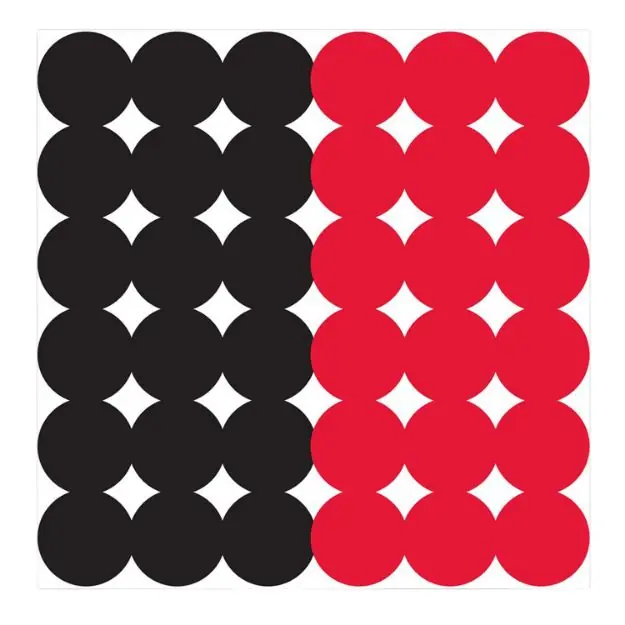 BIR 34118 DIRTYBRD 1"PASTER RED/BLK 12PK