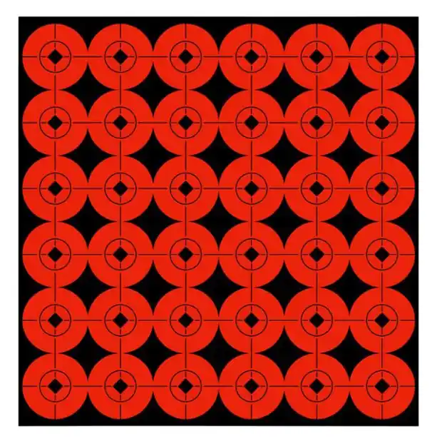 BIR 33901 TARGET SPOTS 1"360PK ORN