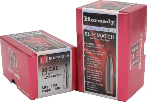 HORN 30506 BULL .308 168 ELD-M 100/15