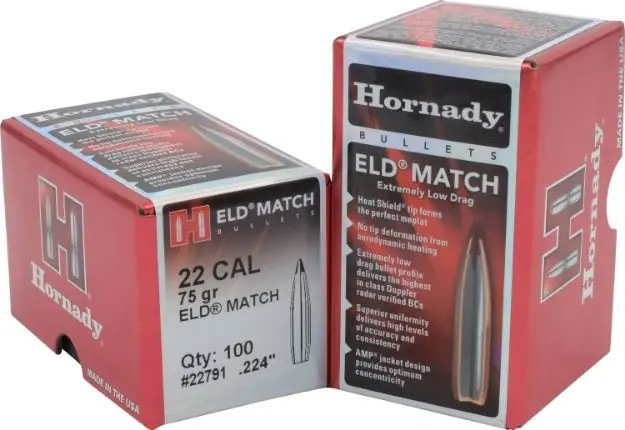 HORN 22791 BULL .224 75 ELD-M 100/25