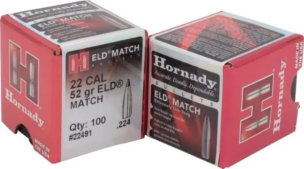 HORN 22491 BULL .224 52 ELD-M 100/40