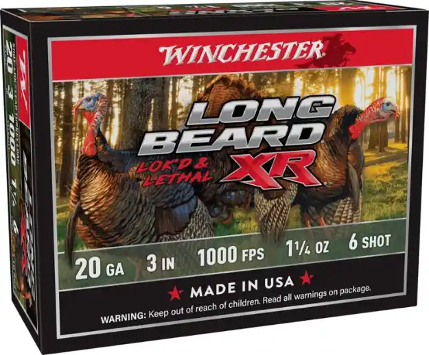 WIN STLB2036 LONGBEARD 20 3IN 6SH 1.24 10/10