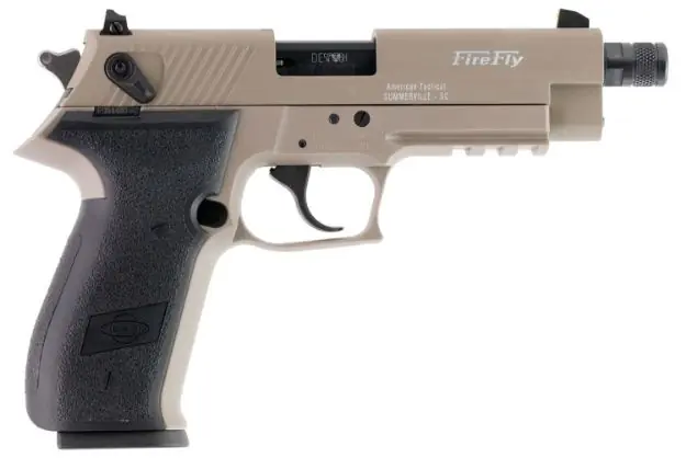 German Sport Firefly 22Lr 4" Fs 10Rd Threaded Tan