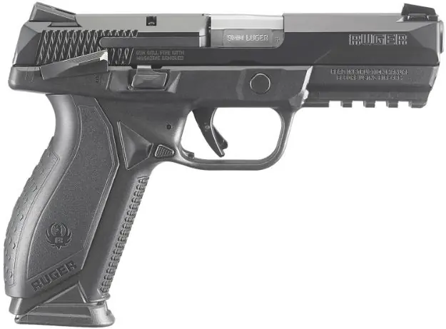 Ruger American 9Mm Luger Fs 10-Shot Blk Mat W/Safety <
