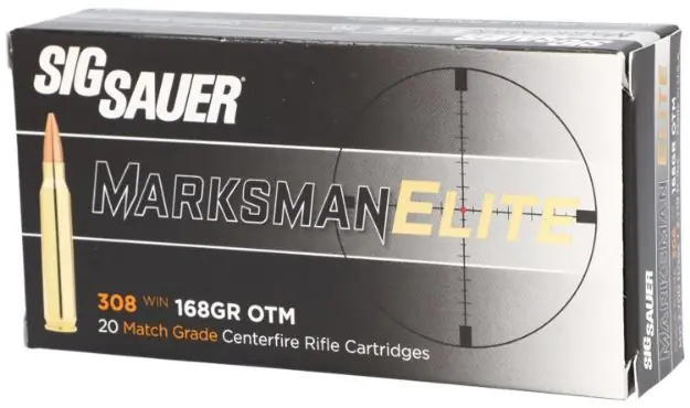 Sig Ammo 308 Win 168Gr Open Tip Match 20Rd 10Bx/Cs