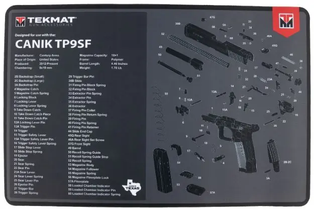 TEKMAT TEK-R17-CANIK-TP9SF HG CANIK MAT