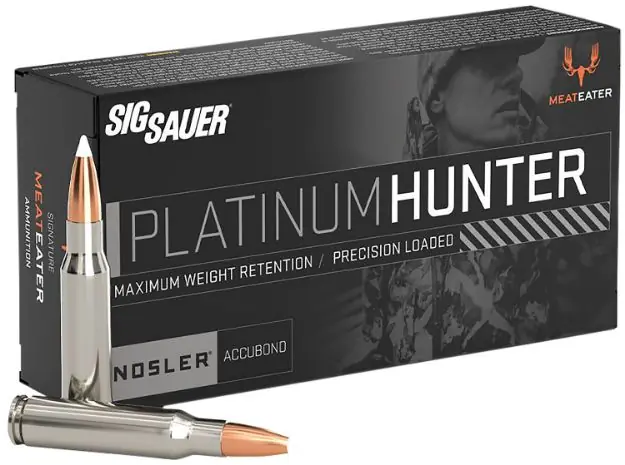 Sig Ammo 7Mm Rm 160Gr Plantinu Hunter Accubond 20Rd 10Bx/Cs