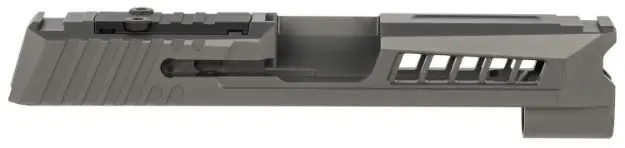 True Precision Sig P365xl Slide W/Rms Cut & Plate Blkdlc