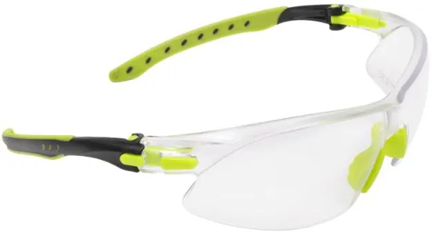 ALLEN 4140 KEEN SAFETY GLASSES YTH LIME