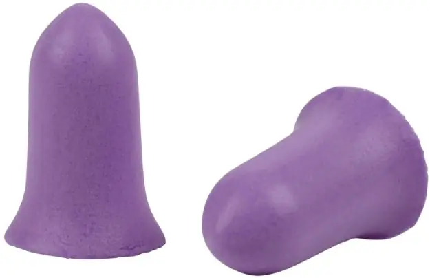 ALLEN 4134 ULTRX TAPERED FOAM PLUGS 15P BX PRPL