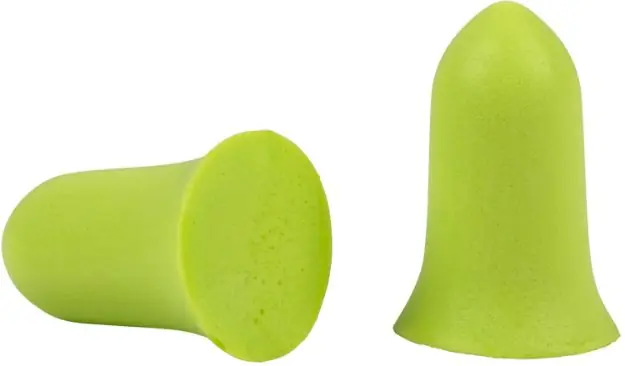 ALLEN 4131 ULTRX TAPERED FOAM PLUGS 25P JAR LIME