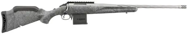 Ruger American Genii 223 Rem 20" Gray Gray Splater Syn