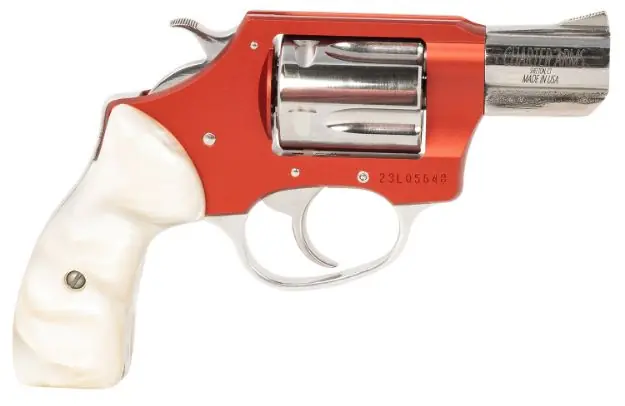 Charter Arms Chic Lady 38Spl 2" Red Fr/Ss Bbl Pearlite Grip
