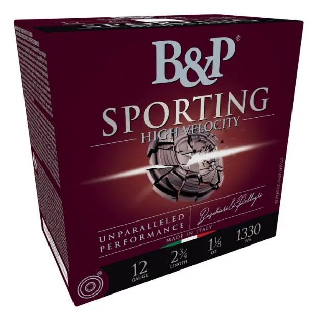 B&P 12B8SCH8 SPRT CLAY 12 2.75 8SHT 1.125 25/10