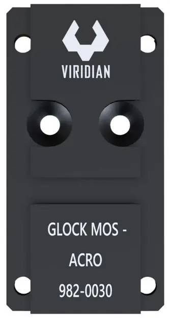 Viridian Rfx44/45 Mounting Adapter For Glock Mos