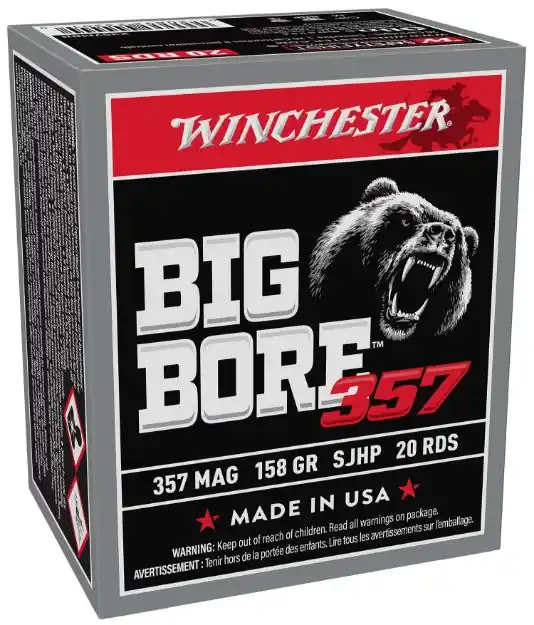 WIN X357MBB 357MAG 158 SJHP BIGBORE 20/10