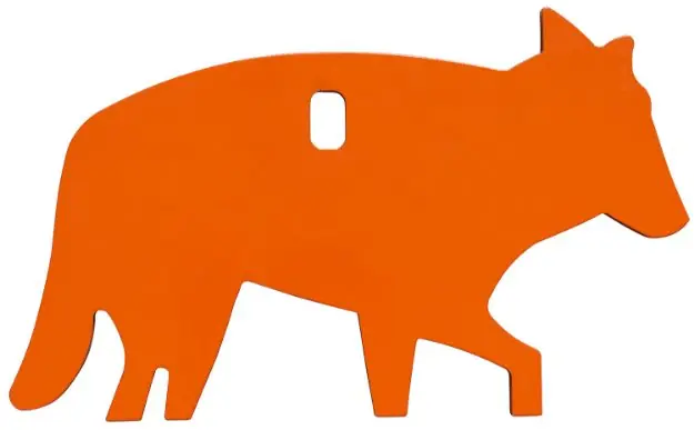 CHAMP 44917C IMPCT STEEL COYOTE TARGET RF ORN