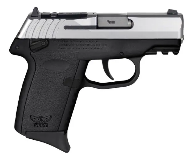 Sccy Cpx1-Tt Pistol Gen 3 9Mm 10Rd Ss/Black W/Safety Rdr