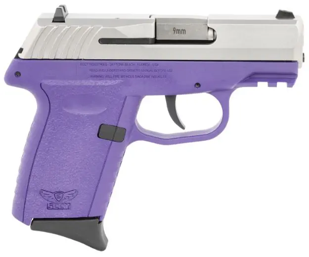 Sccy Cpx2-Tt Pistol Gen 3 9Mm 10Rd Ss/Purple W/O Safety