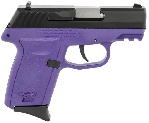 Sccy Cpx2-Cb Pistol Gen 3 9Mm 10Rd Black/Purple W/O Safety