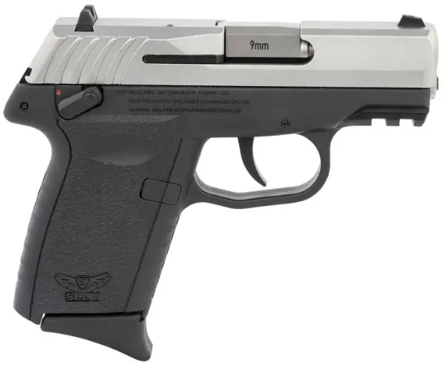 Sccy Cpx1-Tt Pistol Gen 3 9Mm 10Rd Ss/Black Manual Safety