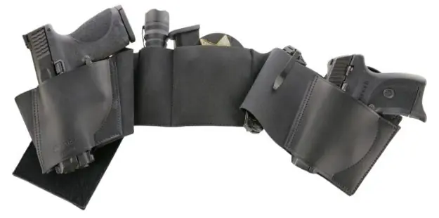 GALCO UWBKLG2 UNDERWRAPS BELLY LARGE BLK