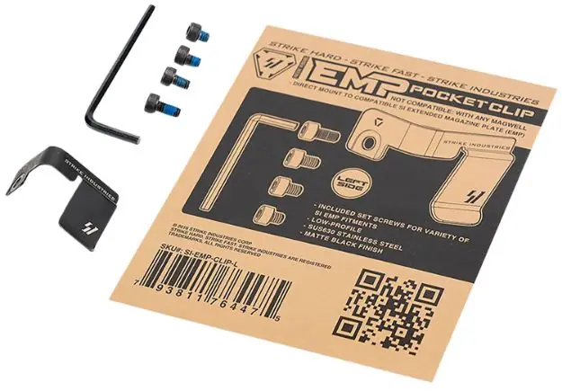 Emp Pocket Clip For Left Hand