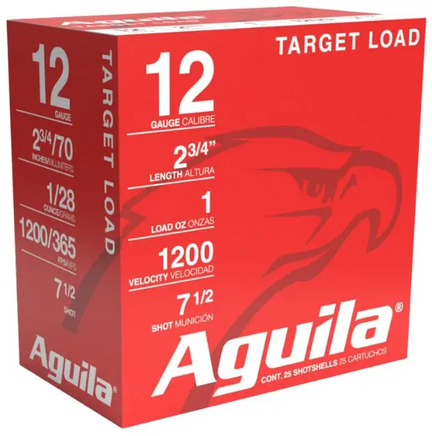Aguila Competition 12Ga 2 3/4Dr 1Oz #7.5 1200Fps