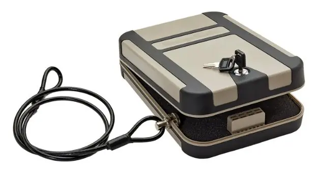 Treklite X-Large Lock Box With Key Lock Fde