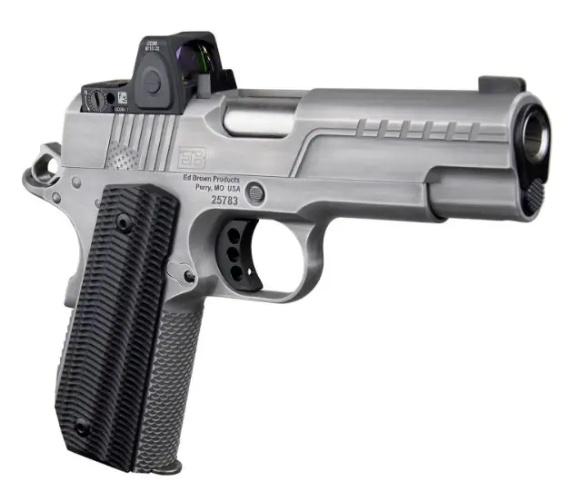 Ed Brown Fx2 1911 45 Acp 4.25" 7Rd Industrial S/S W/Rmr
