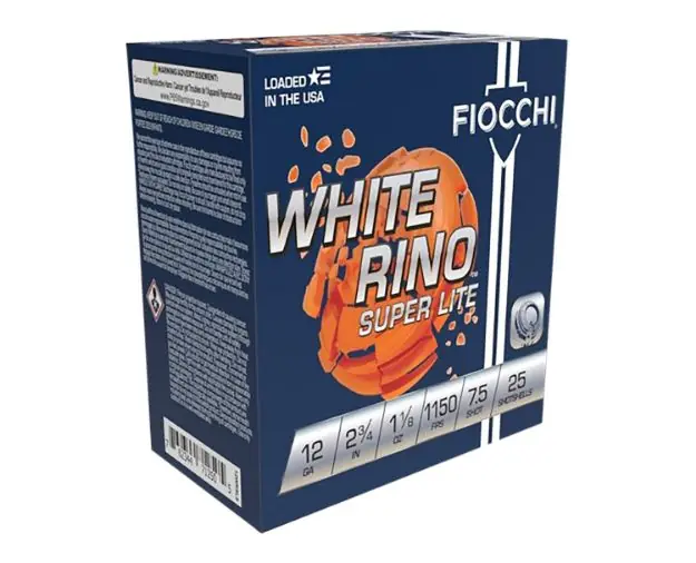 FIO 12WRSL75 WT RHINO SL 12 2.75 7SHT 11/8 25/10