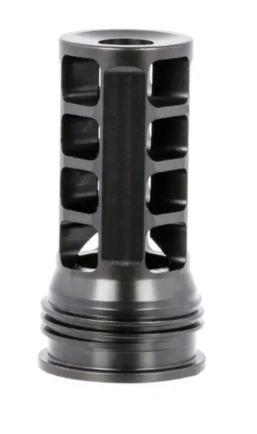 HUX MUZZLE BRAKE QD 338 3/4X24 BLK
