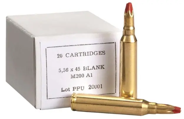 PPU PPB556A1 5.56X45 BLANK M200 A1 20/100