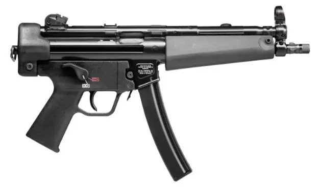 Hk Sp5 Pistol 9Mm 8" Bbl 2-30Rd Mags Black