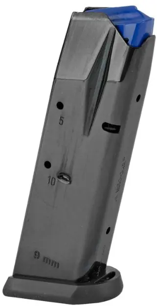Mec-Gar Magazine Cz 75 Compact 9Mm Luger 10Rd Blued