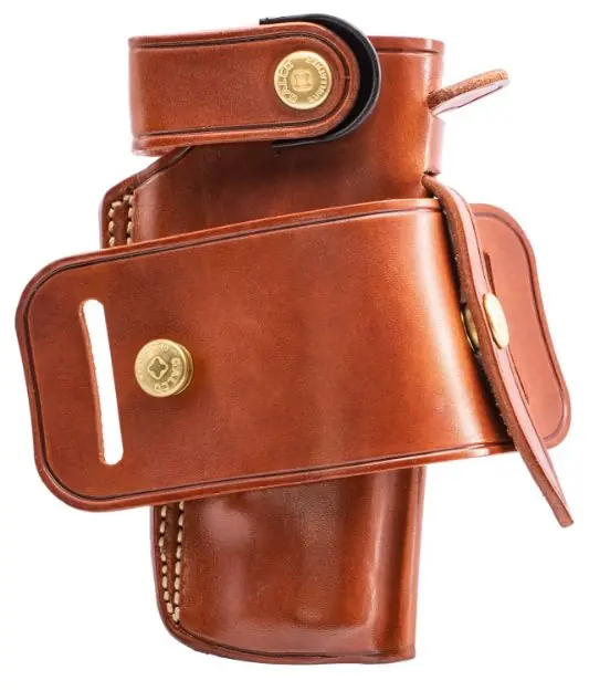 GALCO IRO212 IRONHIDE BELT HOLSTR 5" 1911 TAN