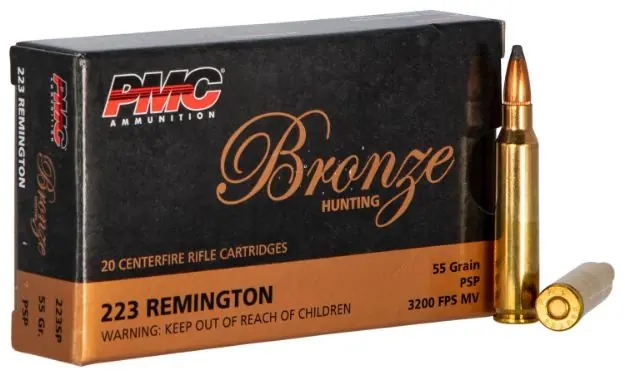 PMC BRNZ 223REM 55GR SP 20/800
