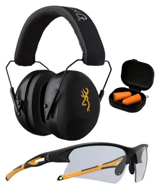 BRN 126368 RNG KIT MUFFS/EARPLUGS/GLASSES BLK