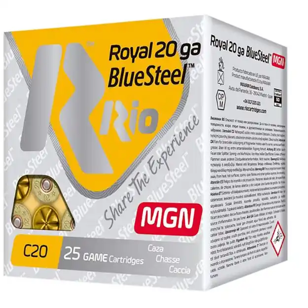 RIO RBSM202 ROY BLUSTL 20 3IN 2 STL 1OZ 25/10