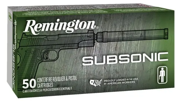 REM 28435 S9MM9 SUBSONIC 9MM 147FNEB 50/10