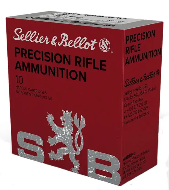 S&B 338LAPUA 250GR SIERRA HPBT 10/BX