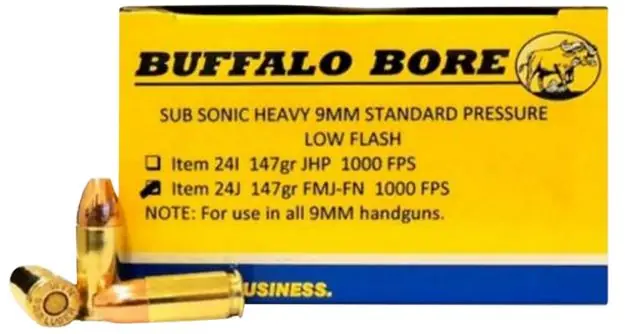 BBA 24J/20 9MM SUBSNC 147 FMJ 20/12