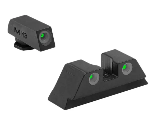 Meprolight Night Sight Fixed Set Green For Glock 20/21/36