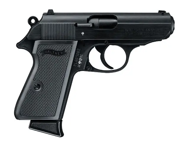 Walther Ppk/S 22 Lr 3.3" As 10-Shot Black Matte