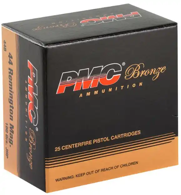 PMC BRNZ 44MAG 180GR JHP 25/500