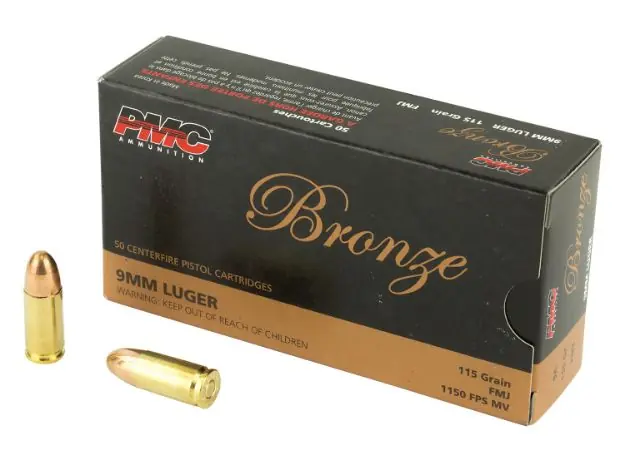PMC BRNZ 9MM 115GR FMJ 50/1000