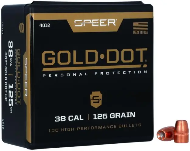 SPEER 4012 BULL .357 125 GDHP 100/5