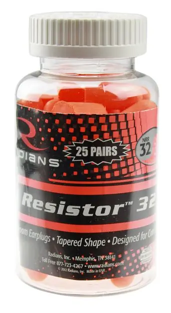 RADIANS FOAM EARPLUGS NRR32 25PK