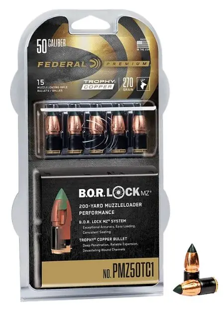 FED PMZ50TC1 270GR TROPHY COPPER MZ W/ B.O.R LOCK